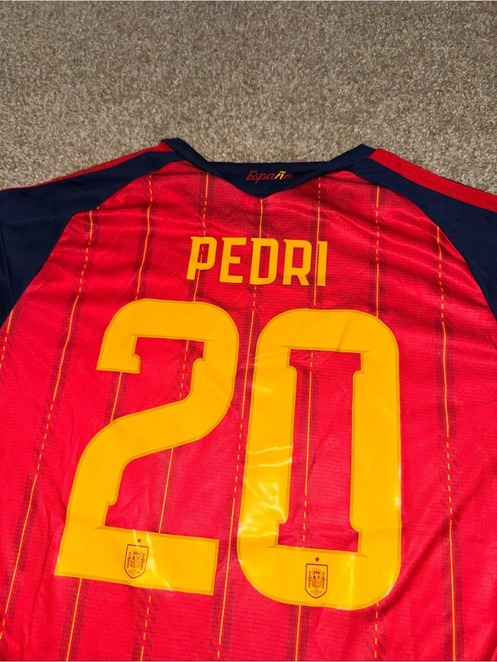Adidas Spain 2026 Pedri #20 Men’s Home Soccer Jersey 🆕
